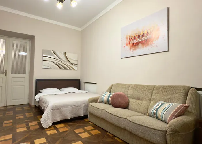 Apartmán Modern And Classic Apart. Location Lvov