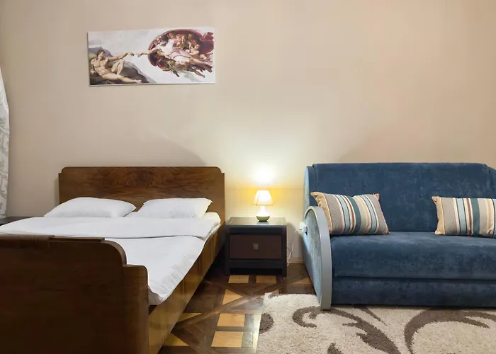 Modern And Classic Apart. Location Lvov